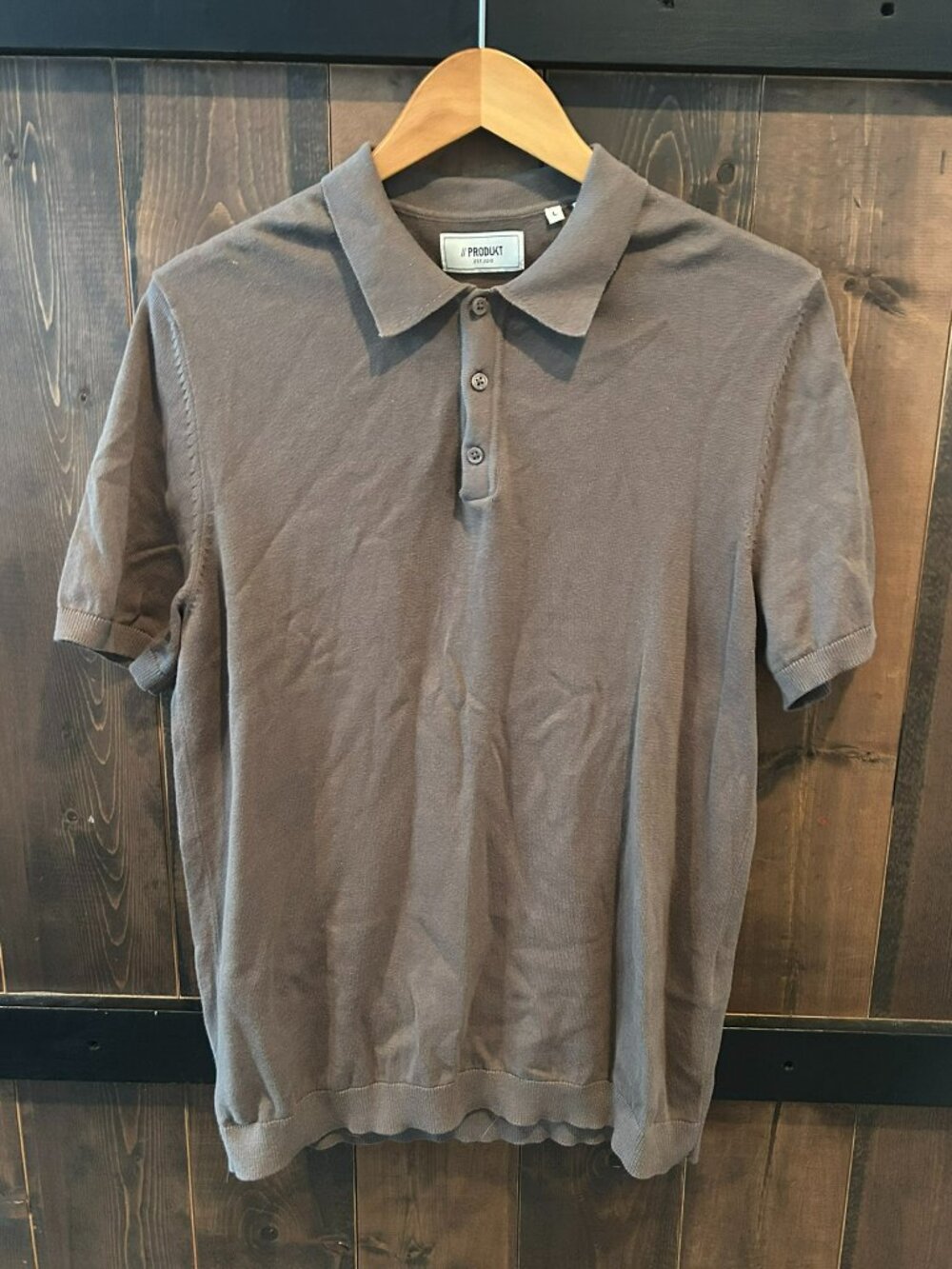 Produkt Knit 100% Cotton Polo Shirt Men's Size L